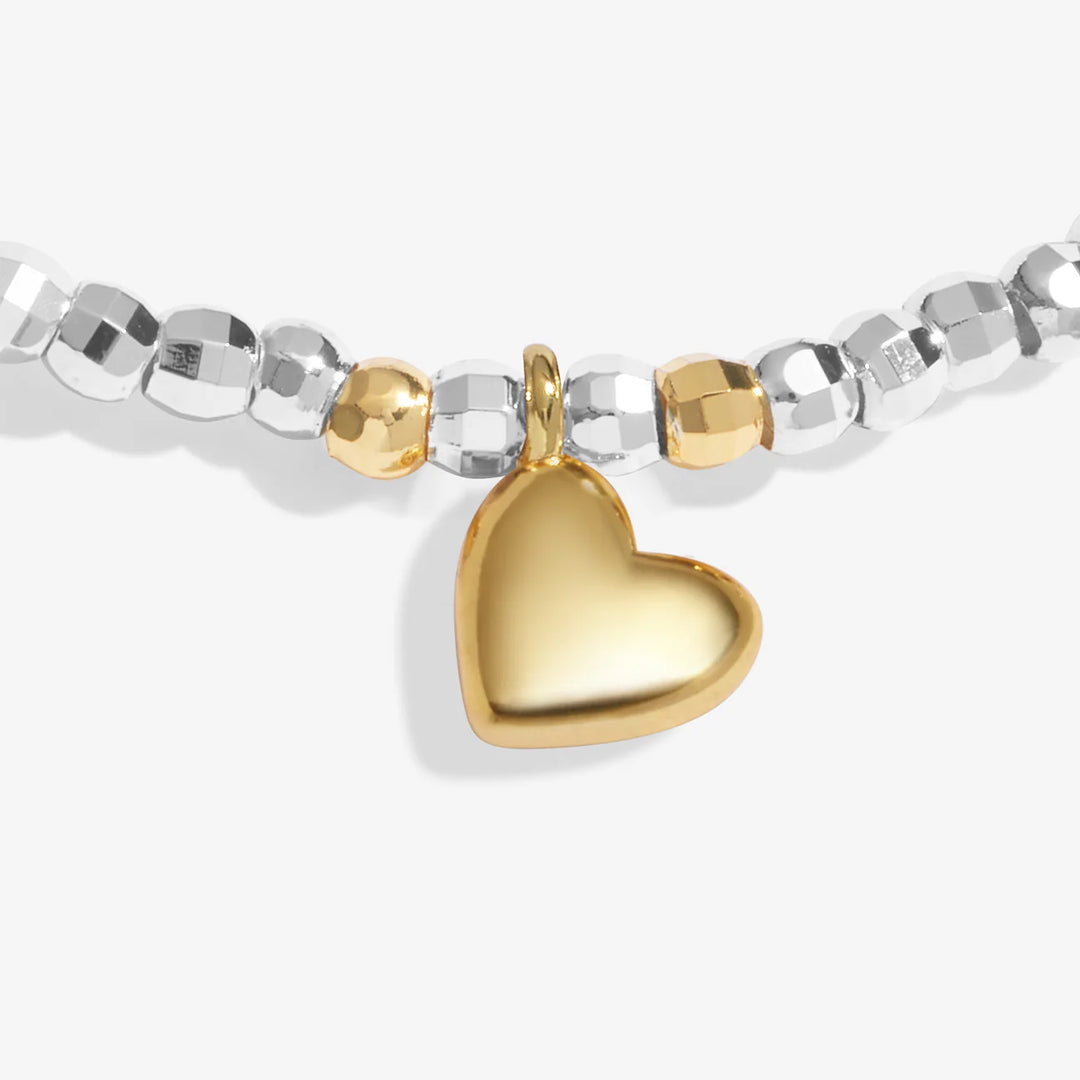 SPARKLE CONFETTI A LITTLE HEART OF GOLD BRACELET