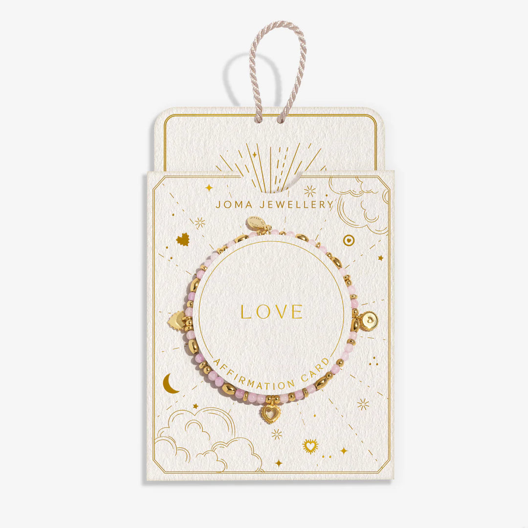 AFFIRMATION CARD LOVE BRACELET