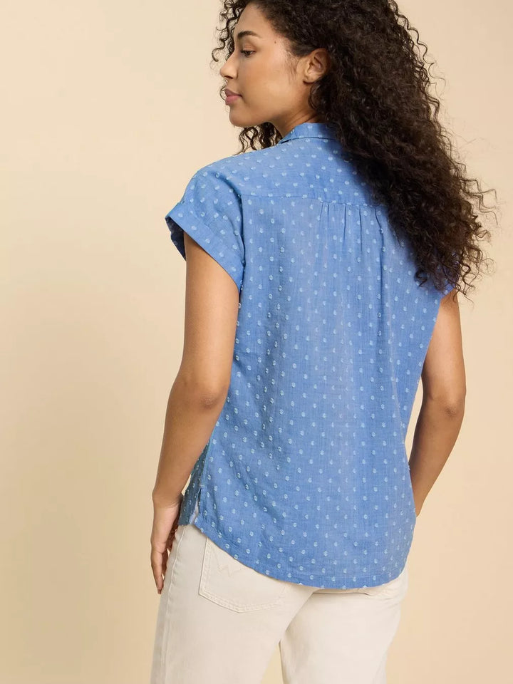 BLUE ELLIE ORGANIC COTTON SHIRT