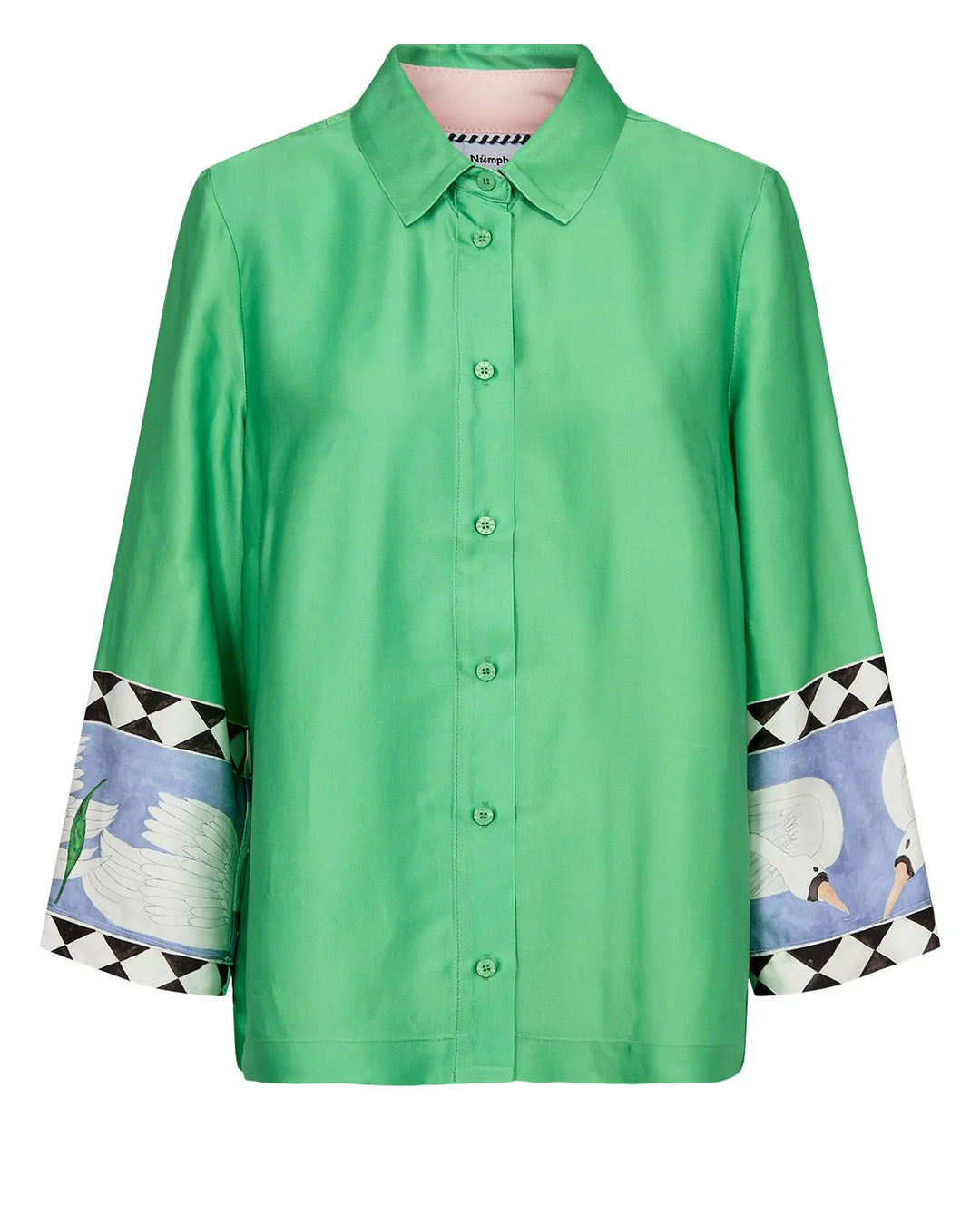 VIBRANT GREEN ADELINA SHIRT