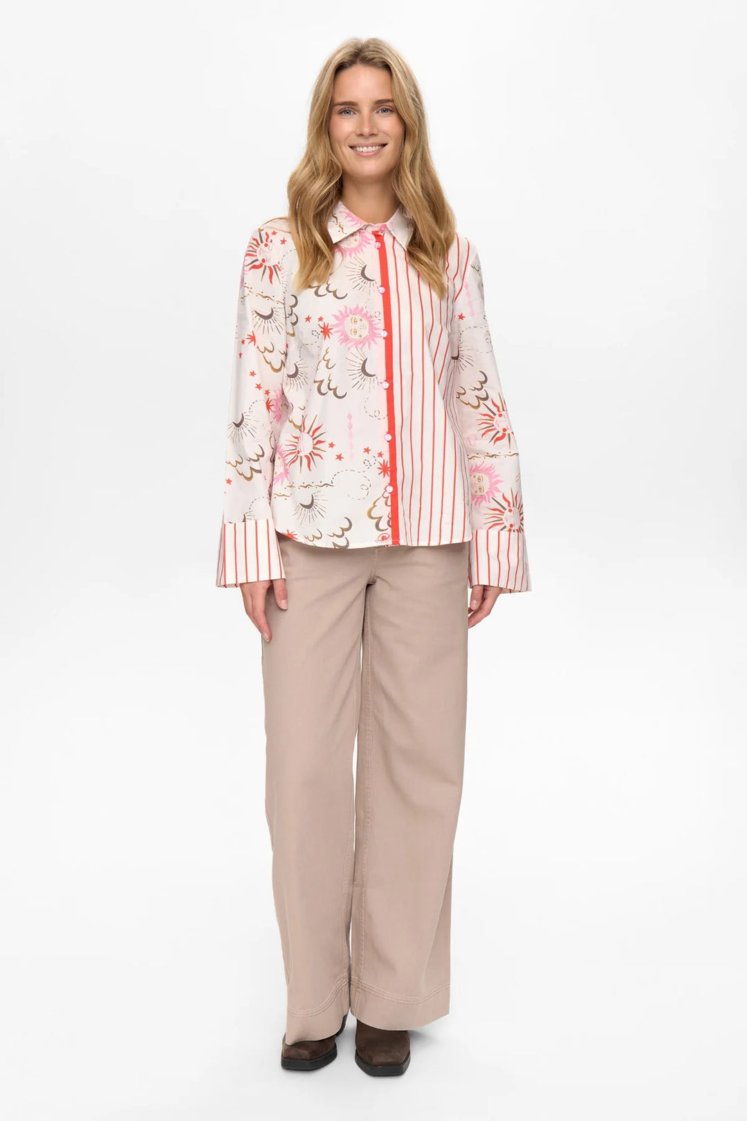 CLOUD DANCER SOLIEMA MIX SHIRT