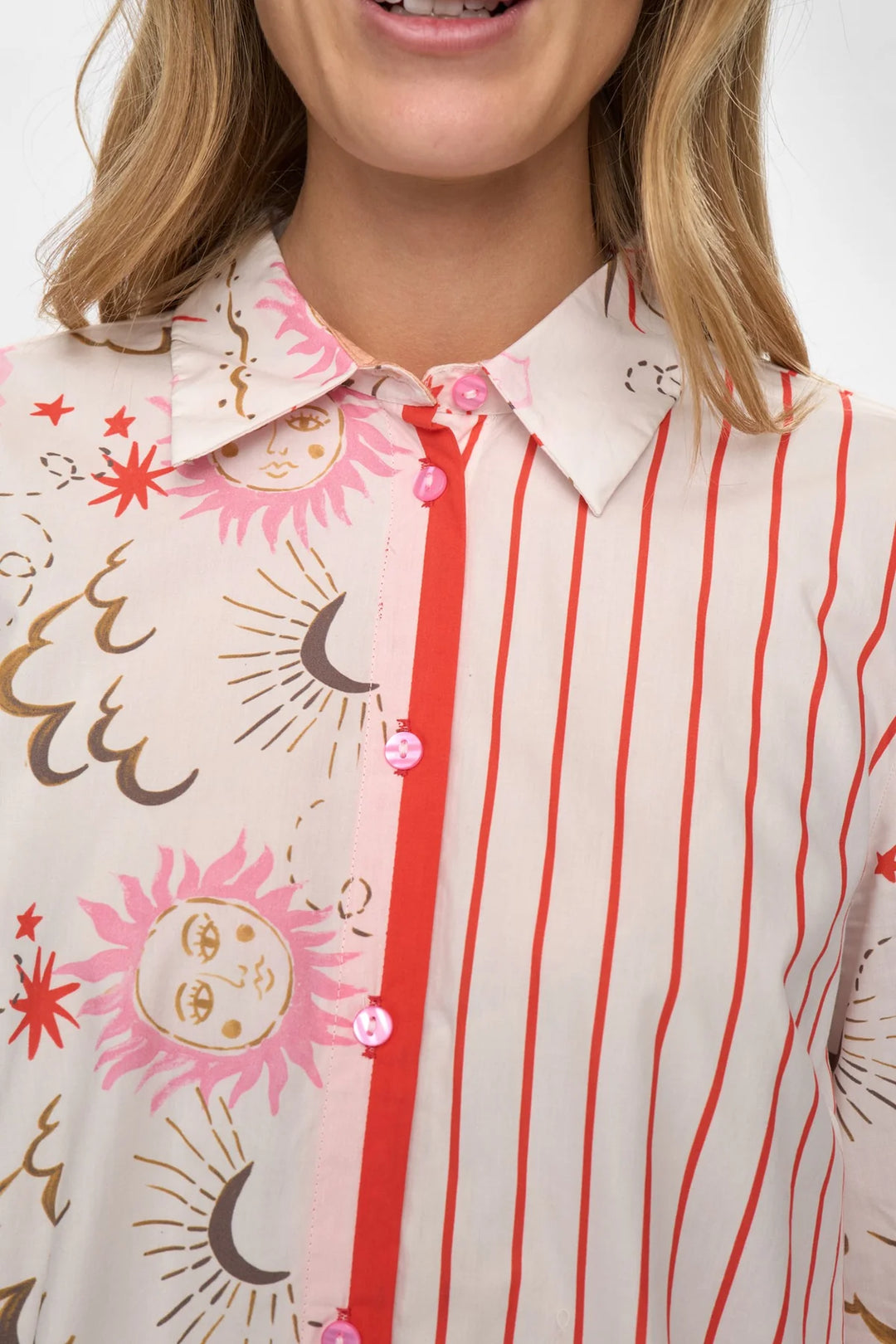 CLOUD DANCER SOLIEMA MIX SHIRT