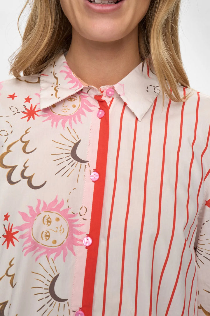 CLOUD DANCER SOLIEMA MIX SHIRT