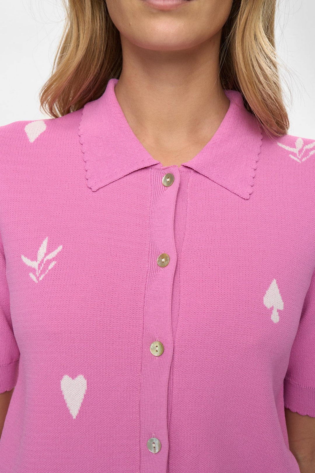 FUCHSIA PINK MALITTA CARDIGAN