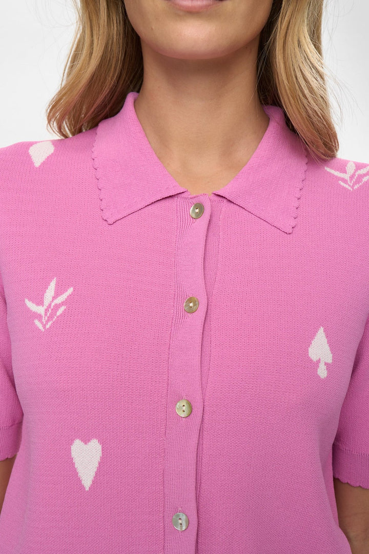 FUCHSIA PINK MALITTA CARDIGAN