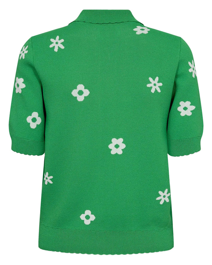 VIBRANT GREEN MARGITTA CARDIGAN
