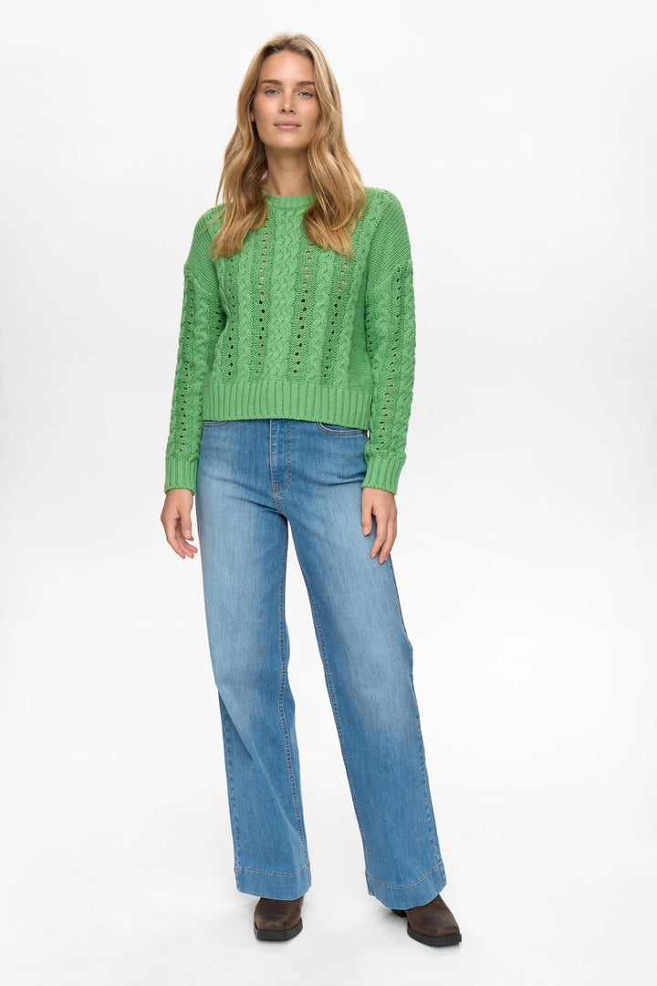 VIBRANT GREEN REMI PULLOVER