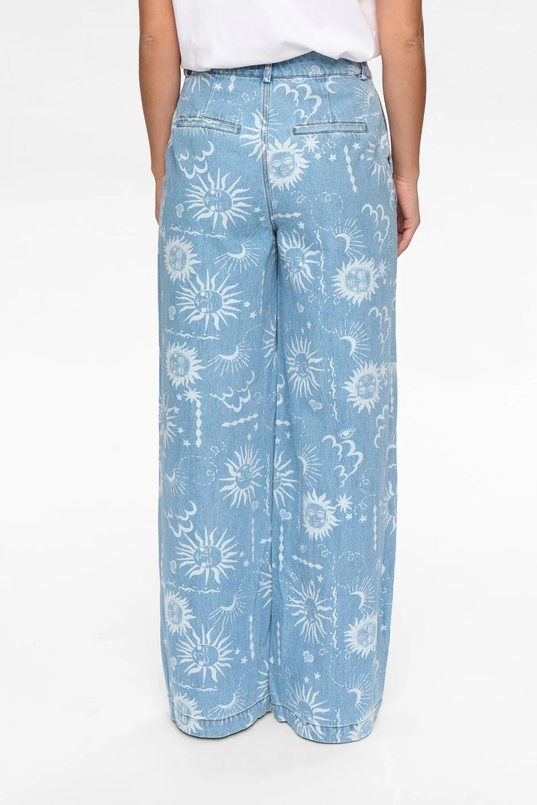 LIGHT BLUW DENIM GISELLY WIDE JEAN