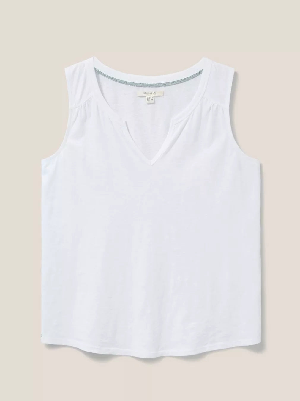 WHITE LALIA VEST