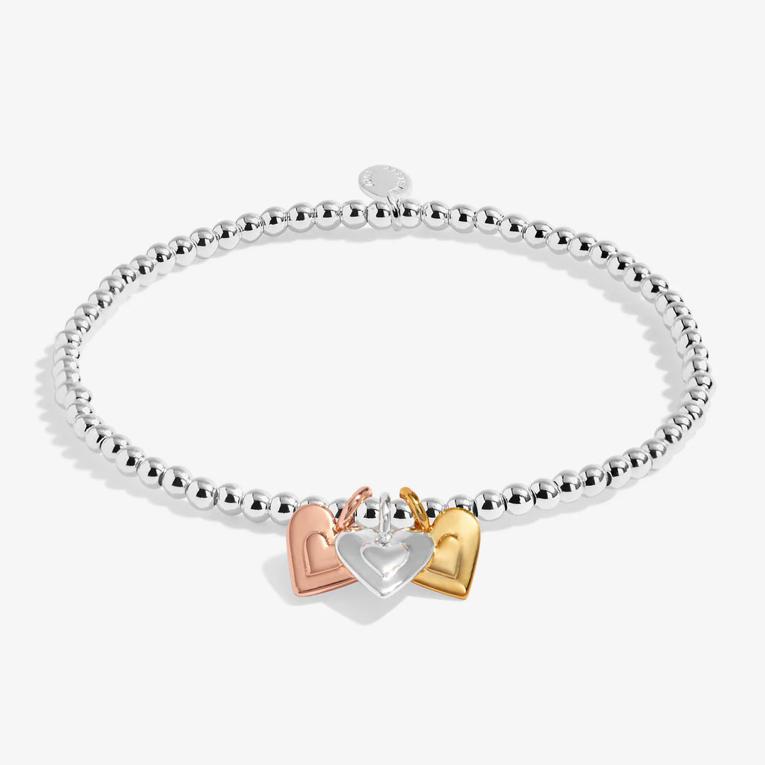 A LITTLE CHARMED MOMENTS MOTHER AND DAUGHTER BRACELET