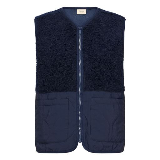 NAVY BLAZER MIKALA WAISTCOAT