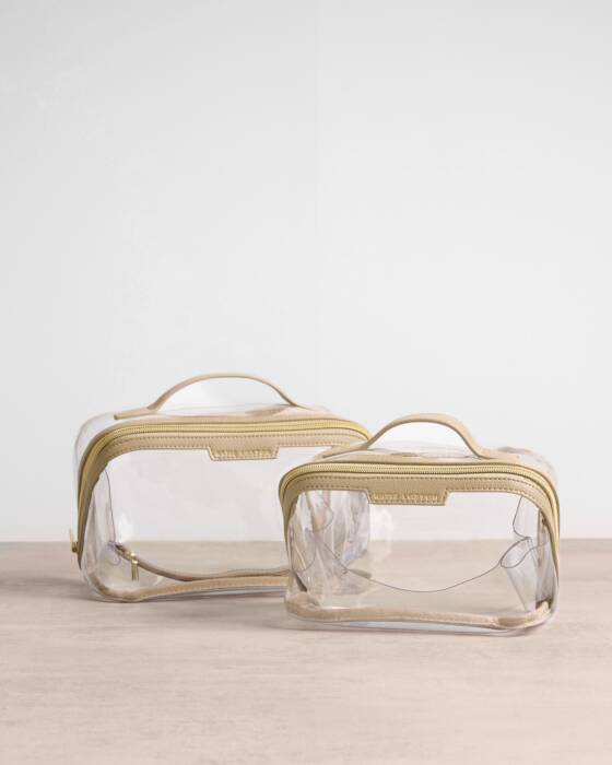 MEDIUM CLEAR MAKEUP & WASH BAG