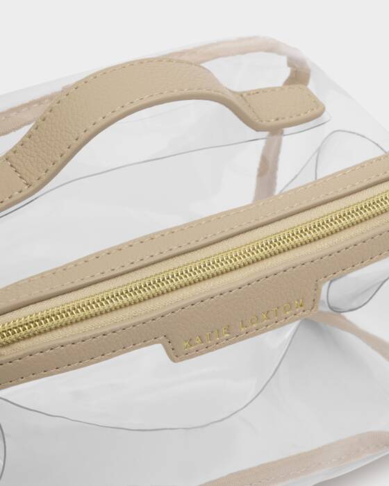 MEDIUM CLEAR MAKEUP & WASH BAG