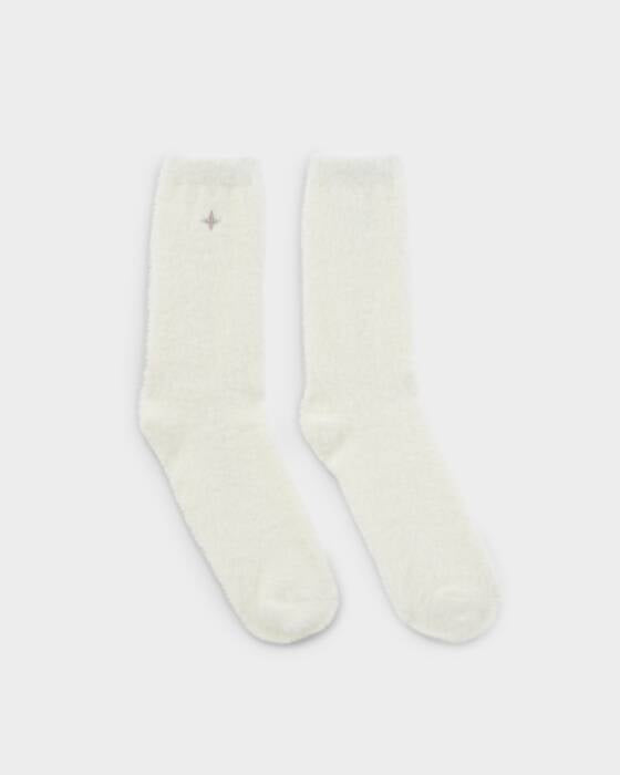 GIFT BOXED SNUG FLUFFY SOCKS OFF WHITE
