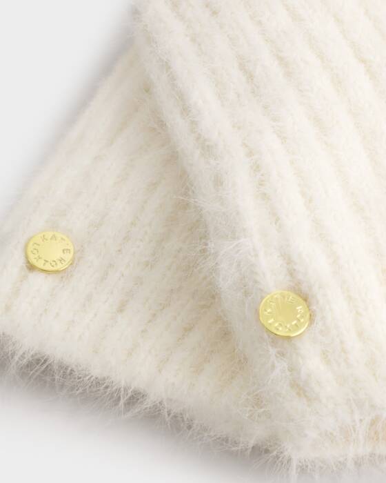 GIFT BOXED SOFT KNITTED GLOVES WHITE