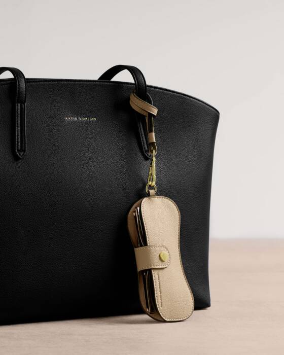 EVERYDAY GLASSES CASE LIGHT TAUPE