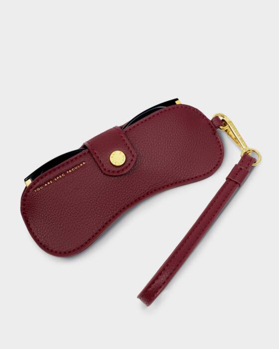 EVERYDAY GLASSES CASE CHERRY
