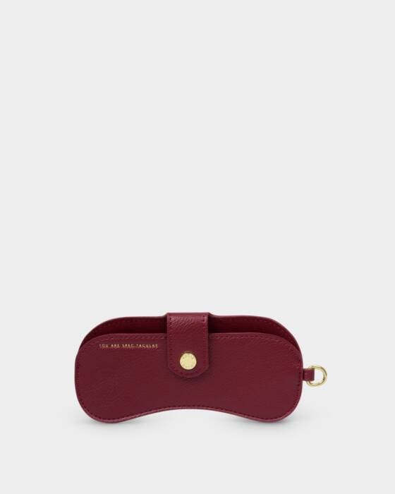 EVERYDAY GLASSES CASE CHERRY
