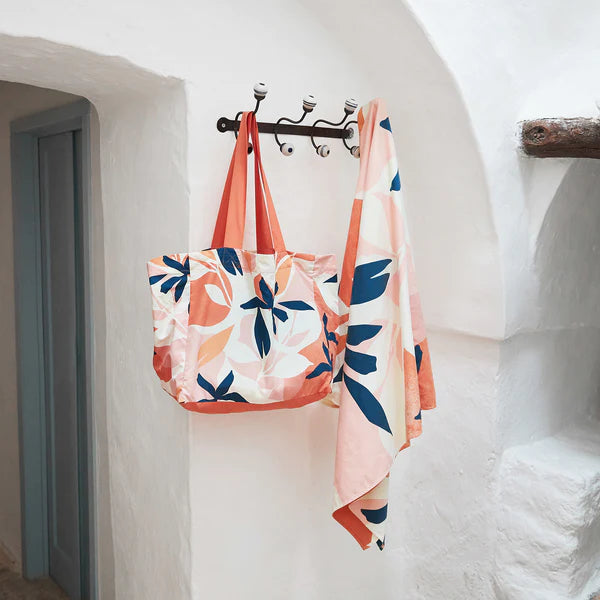 TERRACOTTA TROPICS FOLDABLE BAG