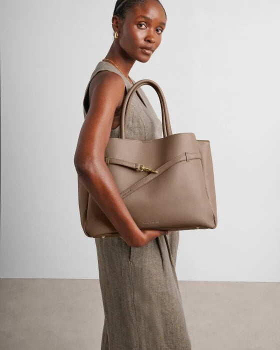 MOCHA MADDIE TOTE BAG