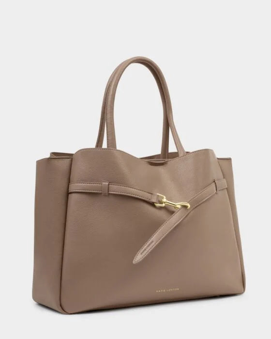 MOCHA MADDIE TOTE BAG