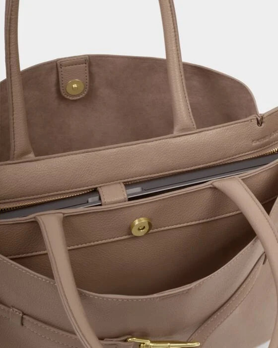 MOCHA MADDIE TOTE BAG