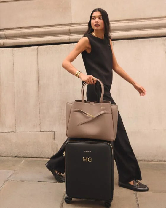 MOCHA MADDIE TOTE BAG