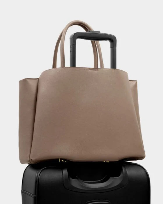 MOCHA MADDIE TOTE BAG