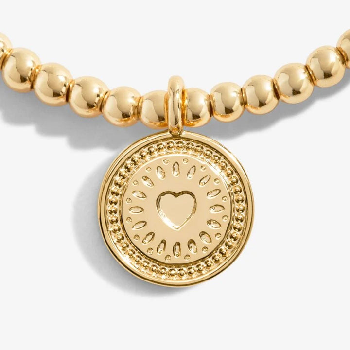 A LITTLE HAPPY 40TH BIRTHDAY GOLD BRACELET