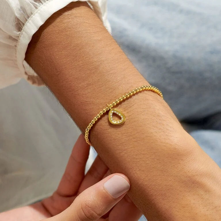 A LITTLE FEARLESS GOLD BRACELET