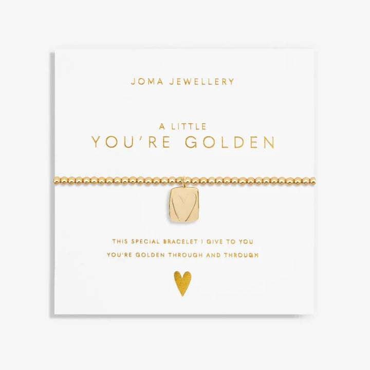 A LITTLE YOUR GOLDEN GOLD BRACELET