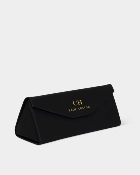 BLACK MANHATTAN SUNGLASSES