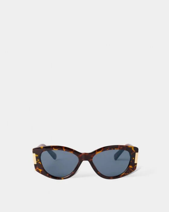 DARK TORTOISESHELL RIMMI SUNGLASSES