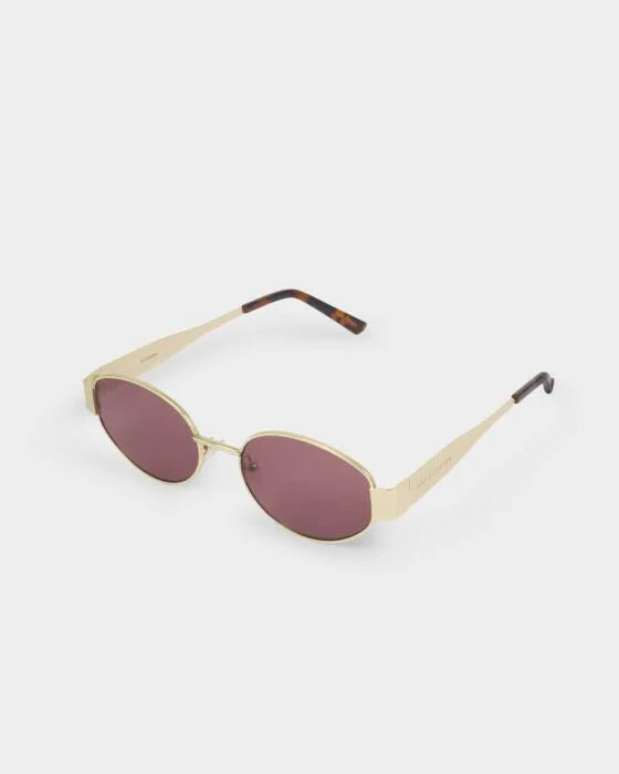 MATTE GOLD TORTOISESHELL SIENA SUNGLASSES