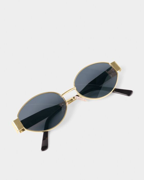 MATTE GOLD SIENNA SUNGLASSES