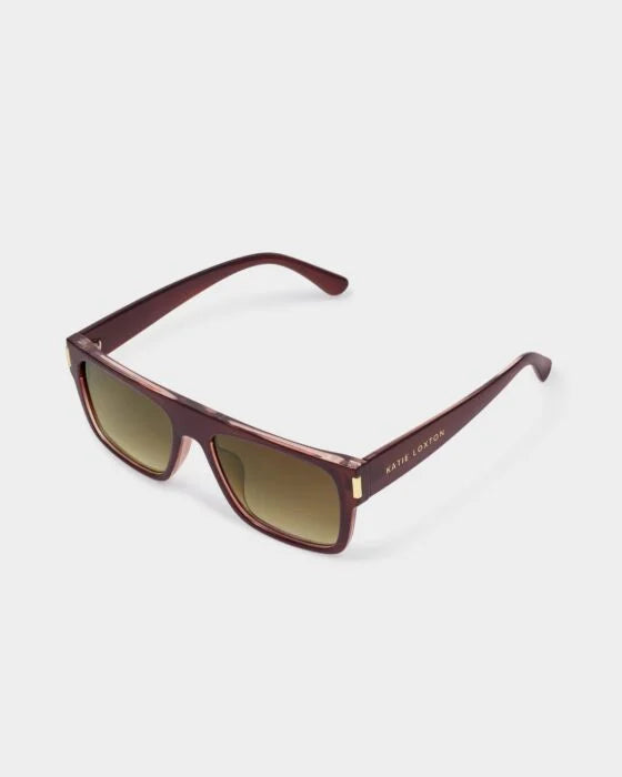 DARK CHERRY ASPEN SUNGLASSES