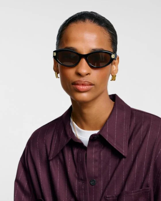 BLACK BORDEAUX SUNGLASSES