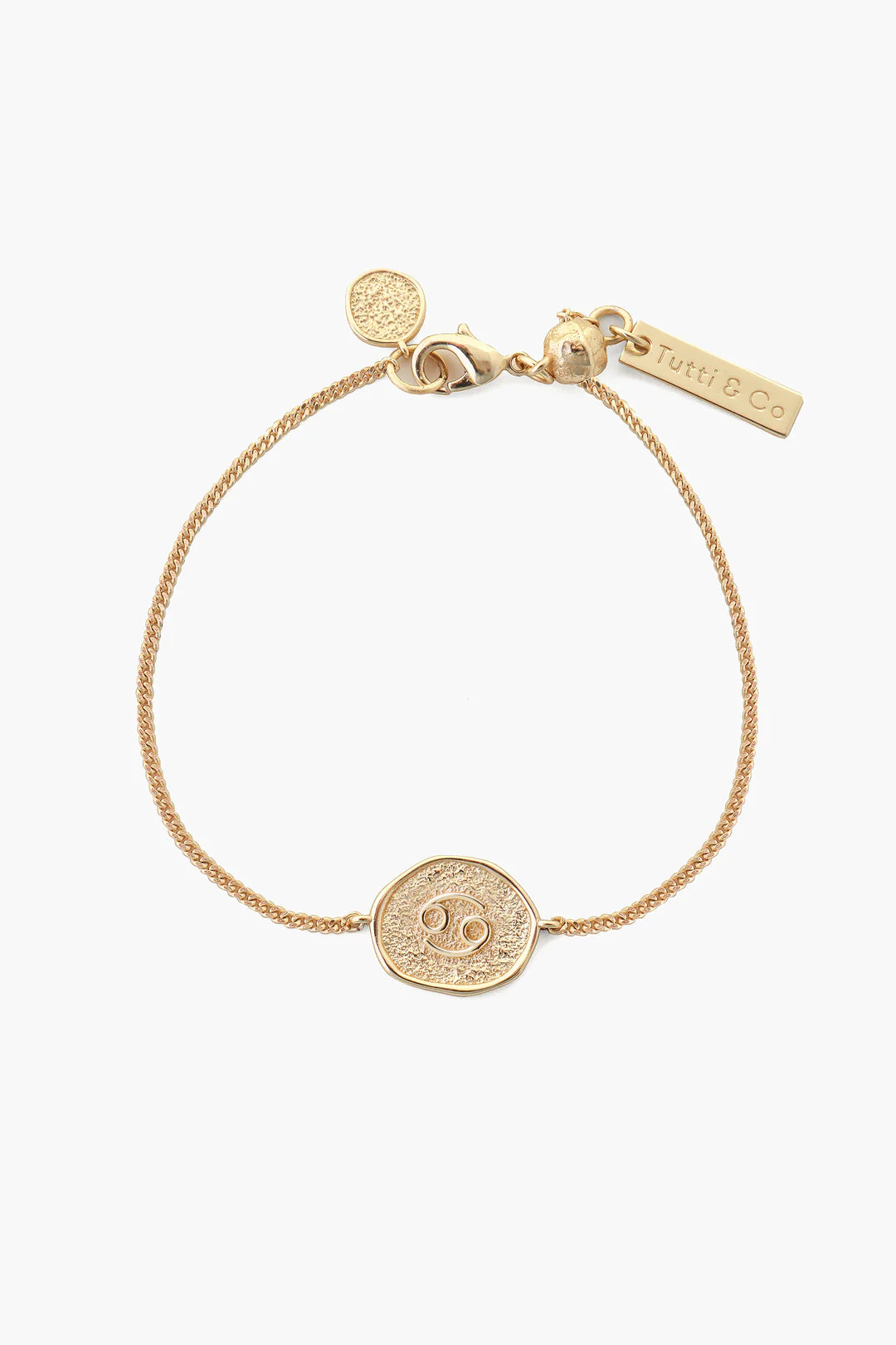 CANCER GOLD BRACELET