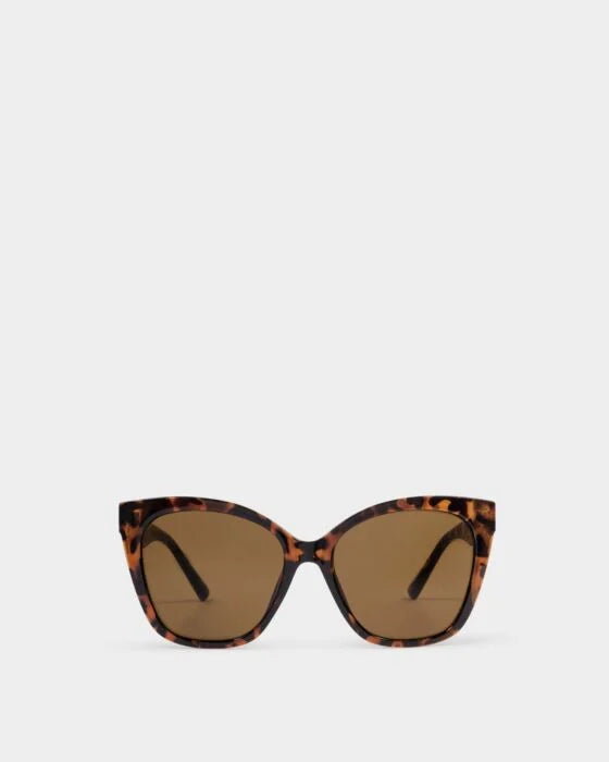 DARK TORTOISESHELL MYKONOS SUNGLASSES