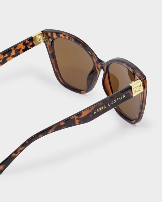 DARK TORTOISESHELL MYKONOS SUNGLASSES