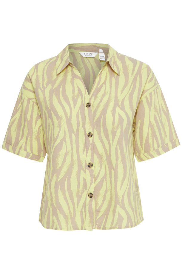 SUNNY LIME ANIMAL MIX FALAKKA SHORT SLEEVE SHIRT