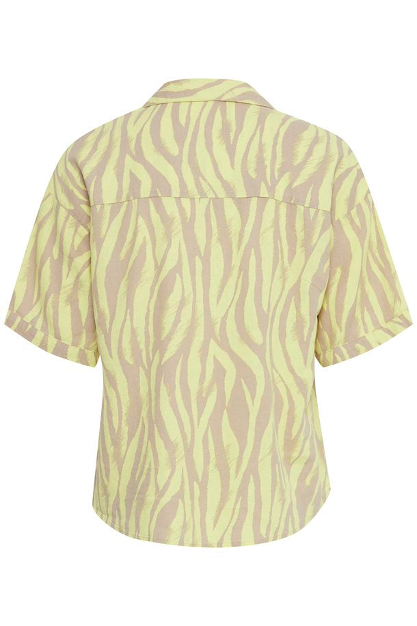 SUNNY LIME ANIMAL MIX FALAKKA SHORT SLEEVE SHIRT