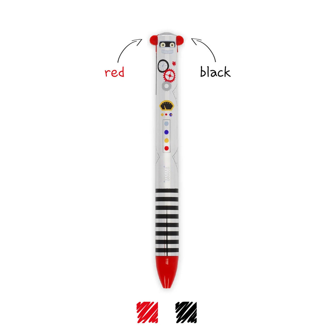 CLICK & CLACK TWO COLOUR PEN ROBOT