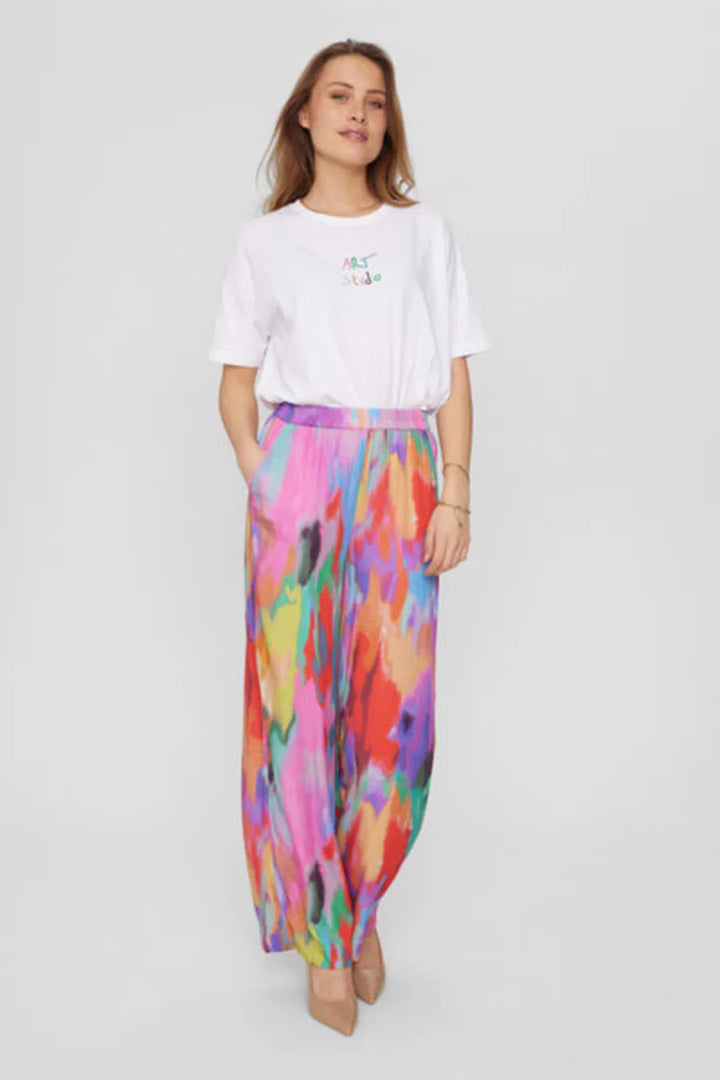 ARTIA LAVENDER CRYSTAL TROUSERS