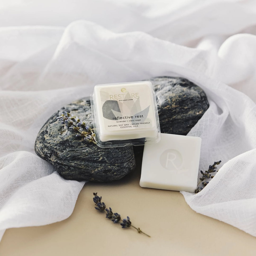REFLECTIVE REST LAVENDER & CLAY SAGE WAX MELT