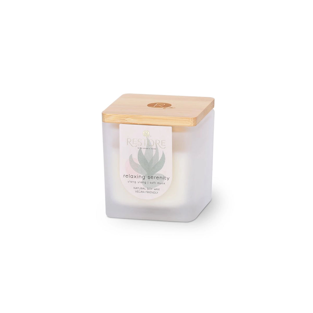 RELAXING SERENITY SMALL SOY CANDLE