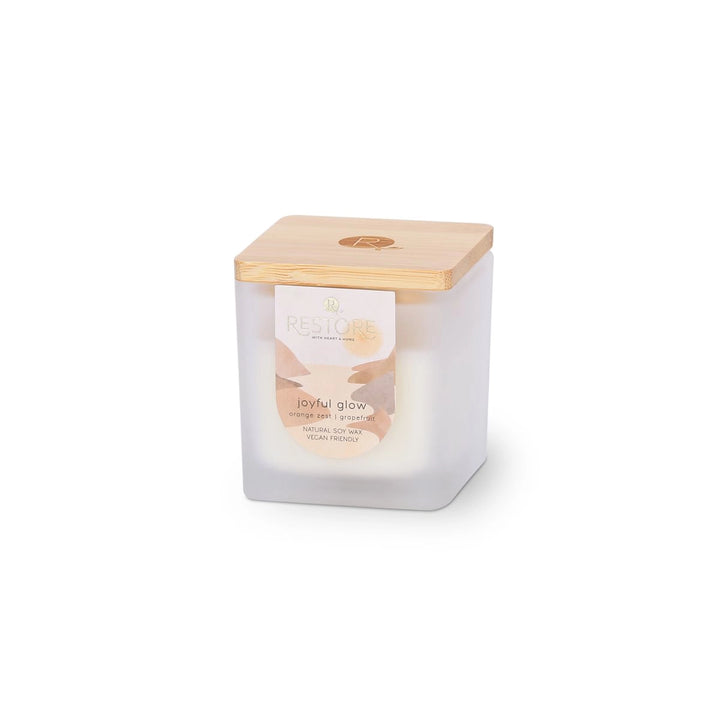 JOYFUL GLOW SMALL SOY CANDLE