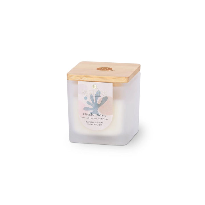 BLISSFUL OASIS SMALL SOY CANDLE