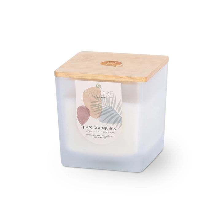PURE TRANQUILITY LARGE SOY CANDLE