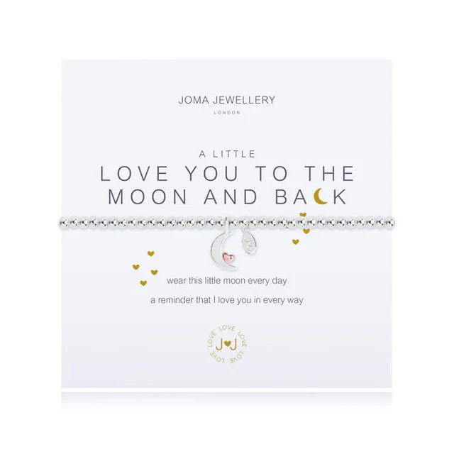 A LITTLE LOVE YOU TO THE MOON AND BACK BRACELET